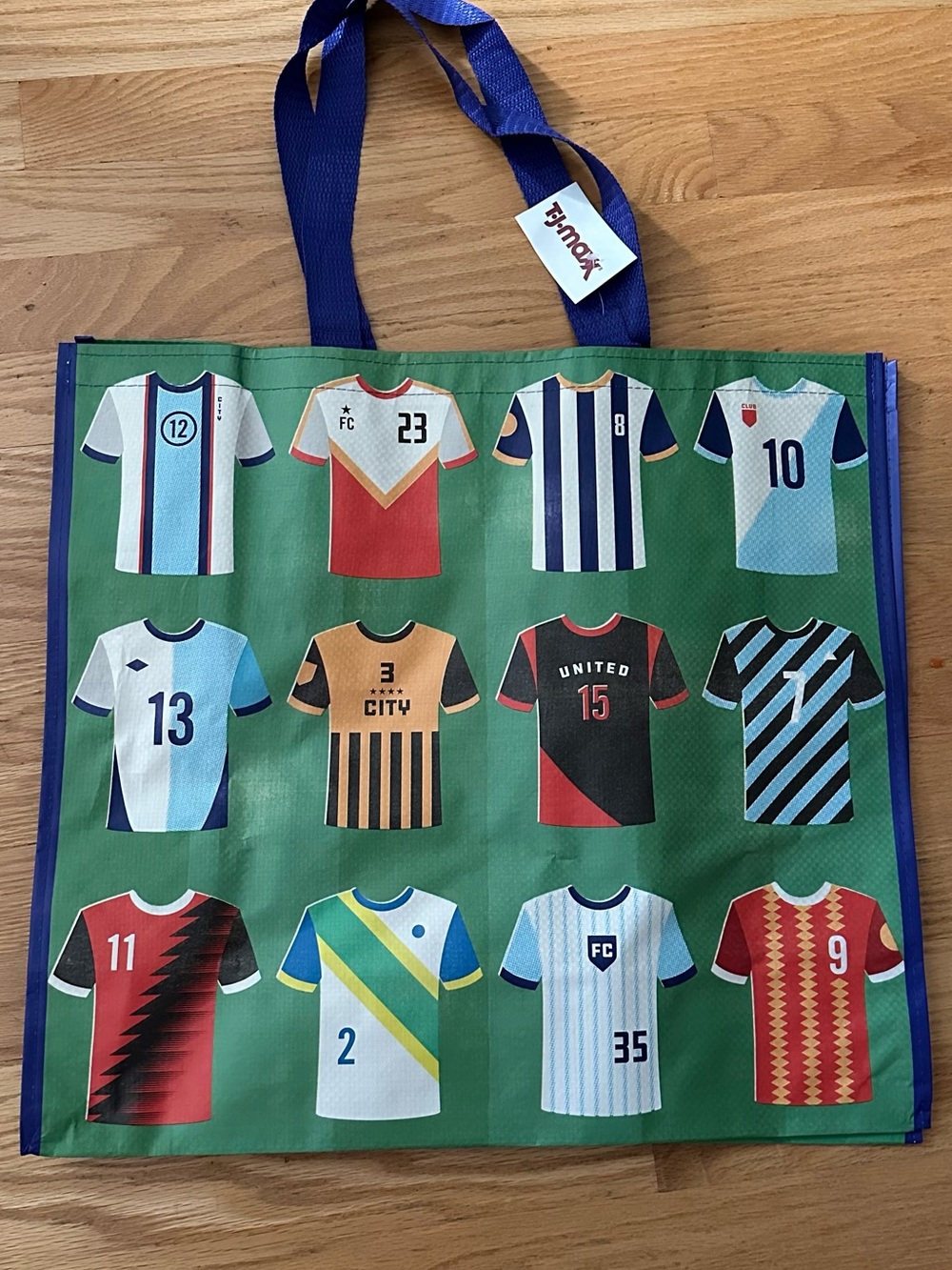 TJ Maxx World Cup ⚽️ 👕 Soccer Football Futbol Jersey Bag 19.5" × 18" × 8"